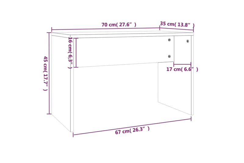 beBasic Meikkijakkara harmaa Sonoma 70x35x45 cm tekninen puu - Harmaa - Talo & remontointi - Keittiö & kylpyhuone - Keittiö & kodinhoitohuone - Keittiökalusteet - Keittiöjakkara