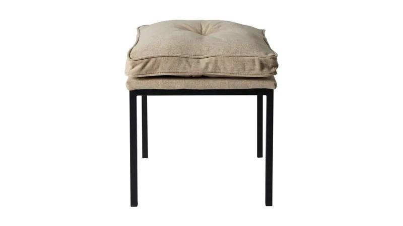 Eloy-rahi 43 cm - Beige - Talo & remontointi - Keittiö & kylpyhuone - Keittiö & kodinhoitohuone - Keittiökalusteet - Keittiöjakkara