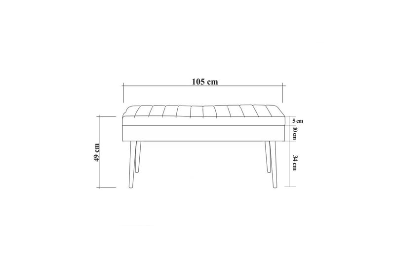 Istuinpallo Vinadi 90 cm - Pähkinä - Huonekalut - Tuoli & nojatuoli - Jakkara & jalkarahi - Rahi