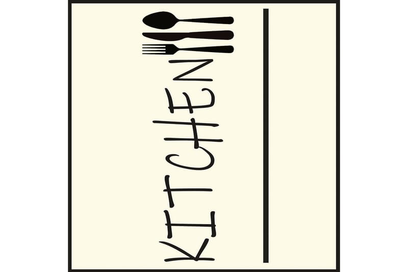 Matto Homefesto 100x200 cm - Monivärinen - Talo & remontointi - Keittiö & kylpyhuone - Keittiö & kodinhoitohuone - Keittiökalusteet - Keittiömatto