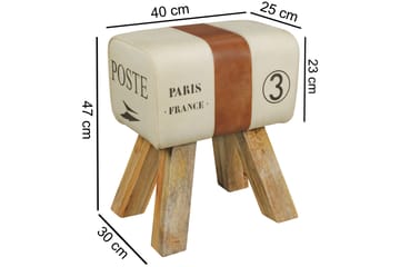 Sittpall Wohnling Beige - Talo & remontointi - Keittiö & kylpyhuone - Keittiö & kodinhoitohuone - Keittiökalusteet - Keittiöjakkara