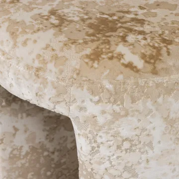 Verhoiltu jakkara Charlie 45 cm pyöreä - Beige - Talo & remontointi - Keittiö & kylpyhuone - Keittiö & kodinhoitohuone - Keittiökalusteet - Keittiöjakkara