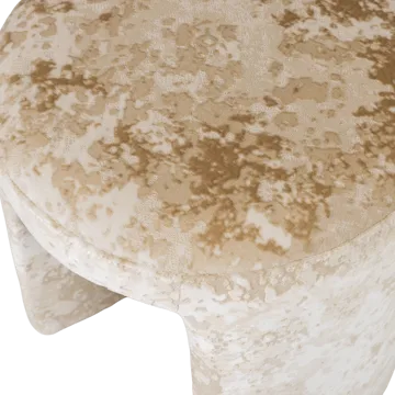 Verhoiltu jakkara Charlie 45 cm pyöreä - Beige - Talo & remontointi - Keittiö & kylpyhuone - Keittiö & kodinhoitohuone - Keittiökalusteet - Keittiöjakkara