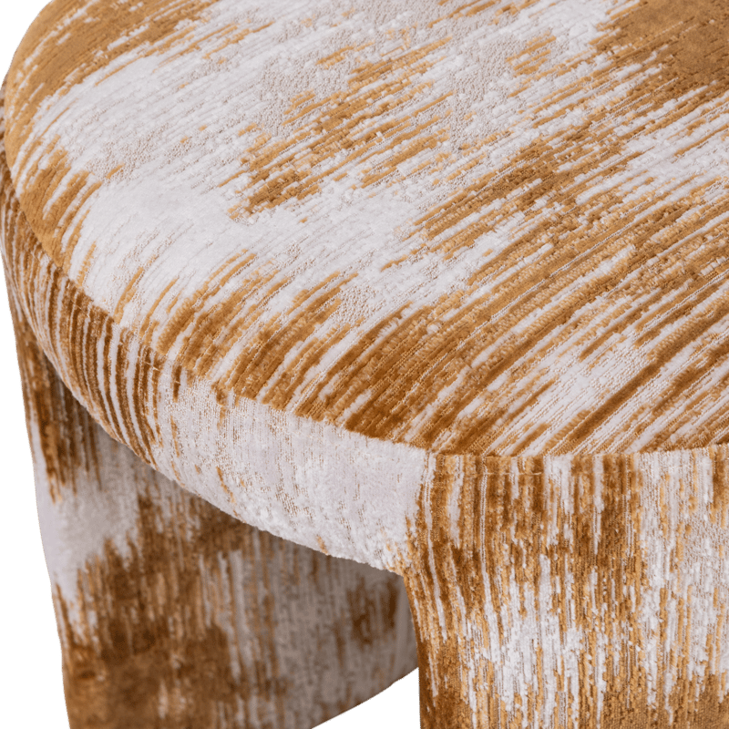 Verhoiltu jakkara Charlie 45 cm pyöreä - Karamelli - Talo & remontointi - Keittiö & kylpyhuone - Keittiö & kodinhoitohuone - Keittiökalusteet - Keittiöjakkara