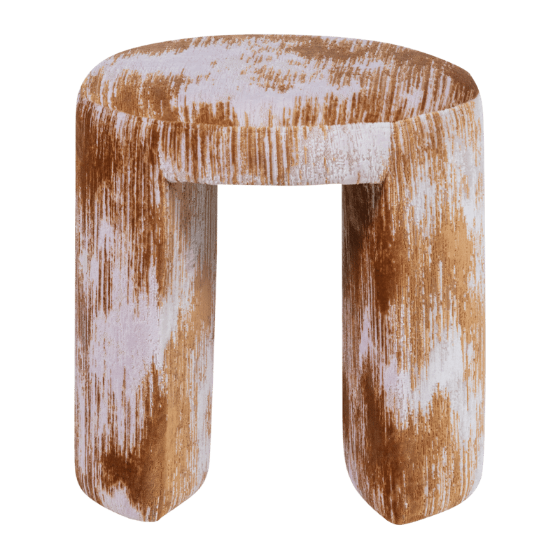 Verhoiltu jakkara Charlie 45 cm pyöreä - Karamelli - Talo & remontointi - Keittiö & kylpyhuone - Keittiö & kodinhoitohuone - Keittiökalusteet - Keittiöjakkara