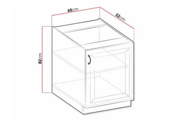 Keittiön Kaappi Templemore 60 cm - Talo & remontointi - Keittiö & kylpyhuone - Keittiö & kodinhoitohuone - Keittiön sisustus - Keittiökaappi