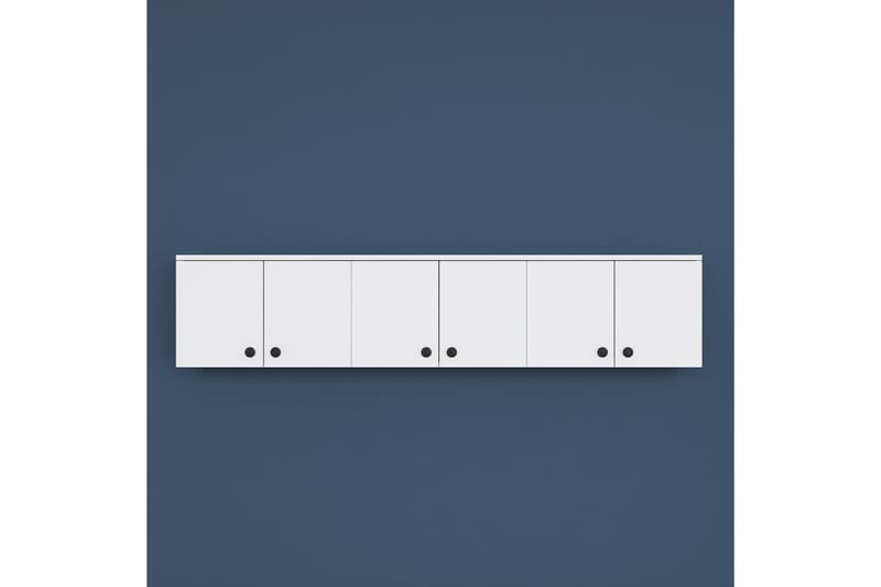 Jaibir seinähylly 179,6x37,5 cm valkoinen - Hanah Home - Talo & remontointi - Keittiö & kylpyhuone - Keittiö & kodinhoitohuone - Keittiön sisustus - Keittiöhylly