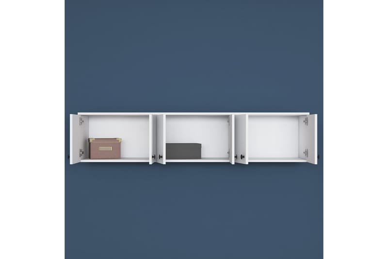 Jaibir seinähylly 179,6x37,5 cm valkoinen - Hanah Home - Talo & remontointi - Keittiö & kylpyhuone - Keittiö & kodinhoitohuone - Keittiön sisustus - Keittiöhylly