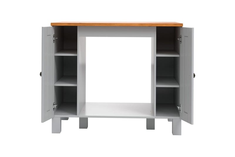 Alby Alakaappi 100 cm - Harmaa - Talo & remontointi - Keittiö & kylpyhuone - Keittiö & kodinhoitohuone - Keittiön sisustus - Keittiökaappi