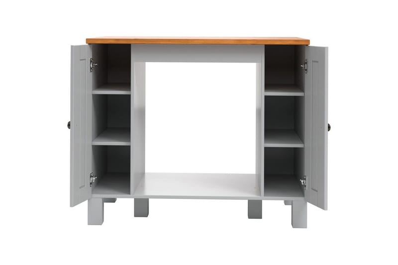 Alby Alakaappi 100 cm - Harmaa - Talo & remontointi - Keittiö & kylpyhuone - Keittiö & kodinhoitohuone - Keittiön sisustus - Keittiökaappi