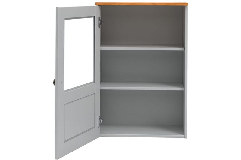 Alby Ylälokero 50x29 cm - Harmaa - Talo & remontointi - Keittiö & kylpyhuone - Keittiö & kodinhoitohuone - Keittiön sisustus - Keittiökaappi