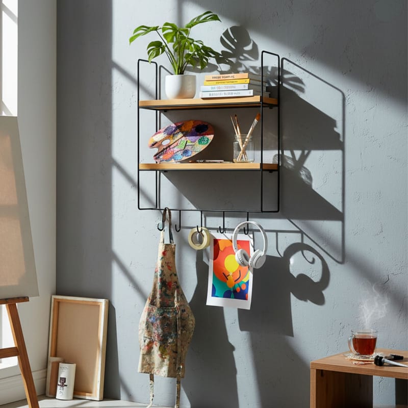 Alvorn seinähylly 58x42 cm - Talo & remontointi - Keittiö & kylpyhuone - Keittiö & kodinhoitohuone - Keittiön sisustus - Keittiöhylly