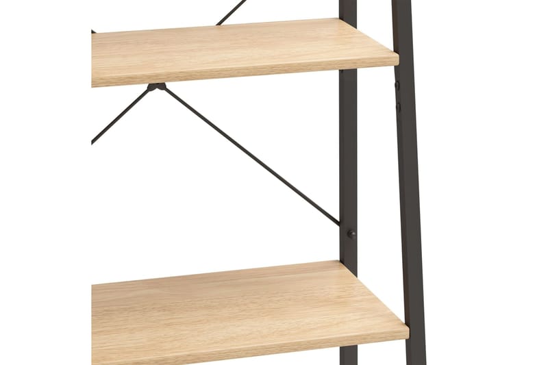 beBasic 5-kerroksinen seisova hylly vaaleanruskea ja musta 56x35x174 cm - Ruskea - Talo & remontointi - Keittiö & kylpyhuone - Keittiö & kodinhoitohuone - Keittiön sisustus - Keittiöhylly