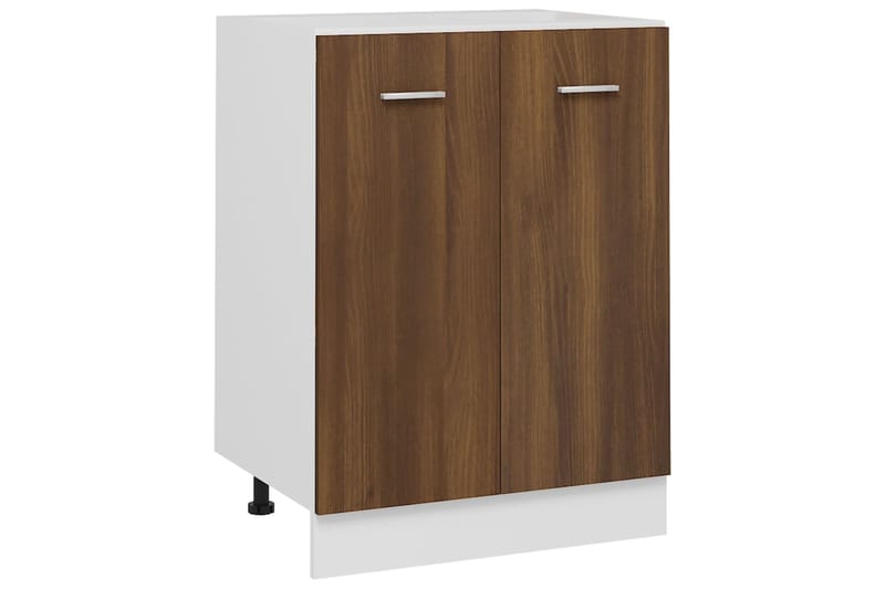 beBasic Alakaappi ruskea tammi 60x46x81,5 cm tekninen puu - Ruskea - Talo & remontointi - Keittiö & kylpyhuone - Keittiö & kodinhoitohuone - Keittiön sisustus - Keittiökaappi
