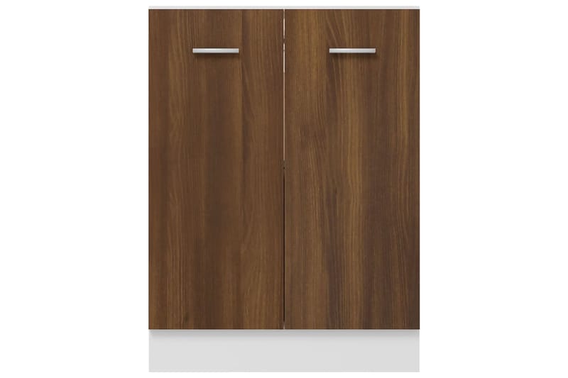 beBasic Alakaappi ruskea tammi 60x46x81,5 cm tekninen puu - Ruskea - Talo & remontointi - Keittiö & kylpyhuone - Keittiö & kodinhoitohuone - Keittiön sisustus - Keittiökaappi