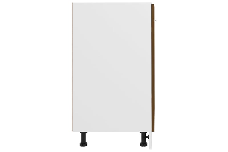 beBasic Alakaappi ruskea tammi 60x46x81,5 cm tekninen puu - Ruskea - Talo & remontointi - Keittiö & kylpyhuone - Keittiö & kodinhoitohuone - Keittiön sisustus - Keittiökaappi