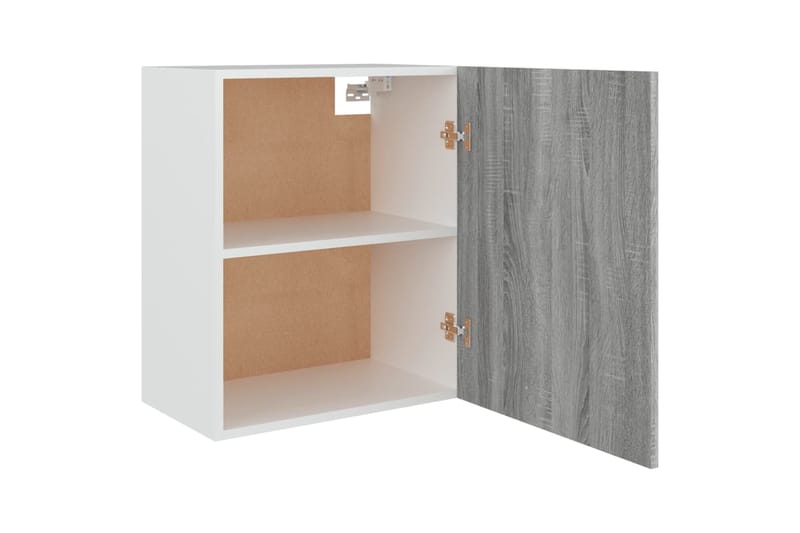 beBasic Riippuva kaappi harmaa Sonoma 50x31x60 cm tekninen puu - Harmaa - Talo & remontointi - Keittiö & kylpyhuone - Keittiö & kodinhoitohuone - Keittiön sisustus - Keittiökaappi