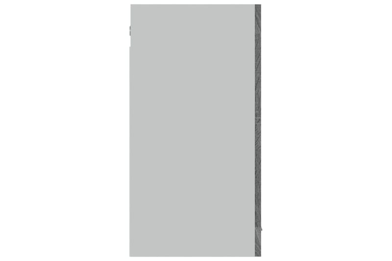 beBasic Riippuva lasikaappi harmaa Sonoma 80x31x60 cm tekninen puu - Harmaa - Talo & remontointi - Keittiö & kylpyhuone - Keittiö & kodinhoitohuone - Keittiön sisustus - Keittiökaappi