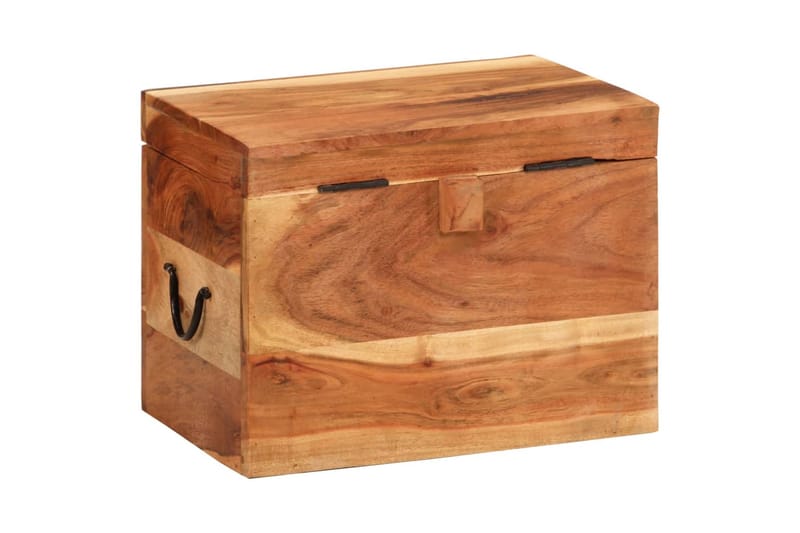 beBasic Säilytyslaatikko 39x28x31 cm täysi akasiapuu - Ruskea - Talo & remontointi - Keittiö & kylpyhuone - Keittiö & kodinhoitohuone - Keittiön sisustus - Keittiöhylly