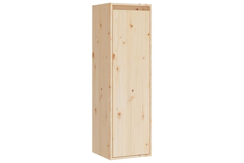 beBasic Seinäkaapit 2 kpl 30x30x100 cm täysi mänty - Ruskea - Talo & remontointi - Keittiö & kylpyhuone - Keittiö & kodinhoitohuone - Keittiön sisustus - Keittiöhylly