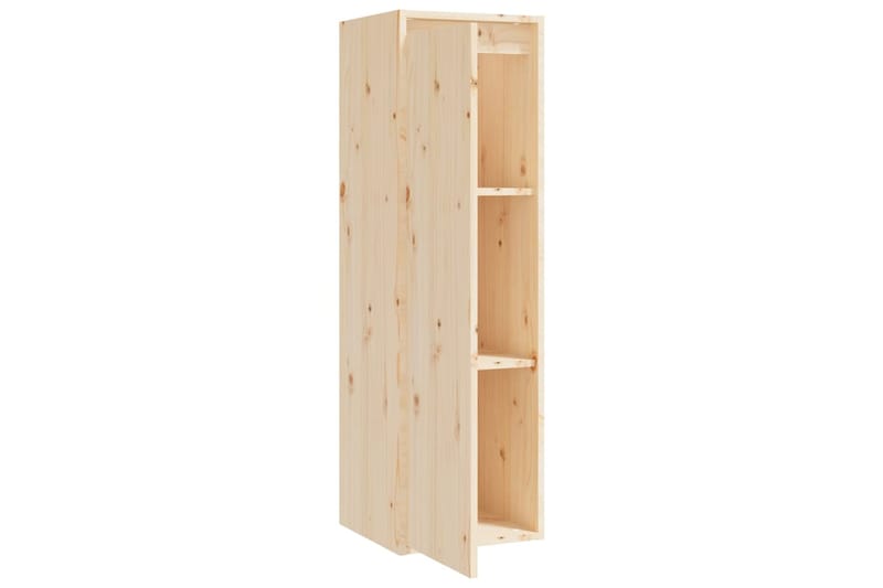 beBasic Seinäkaapit 2 kpl 30x30x100 cm täysi mänty - Ruskea - Talo & remontointi - Keittiö & kylpyhuone - Keittiö & kodinhoitohuone - Keittiön sisustus - Keittiöhylly