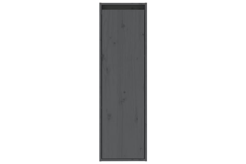 beBasic Seinäkaapit 2 kpl harmaa 30x30x100 cm täysi mänty - Harmaa - Talo & remontointi - Keittiö & kylpyhuone - Keittiö & kodinhoitohuone - Keittiön sisustus - Keittiöhylly