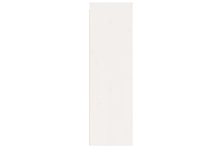 beBasic Seinäkaapit 2 kpl valkoinen 30x30x100 cm täysi mänty - Valkoinen - Seinähylly - Keittiöhylly - Hylly