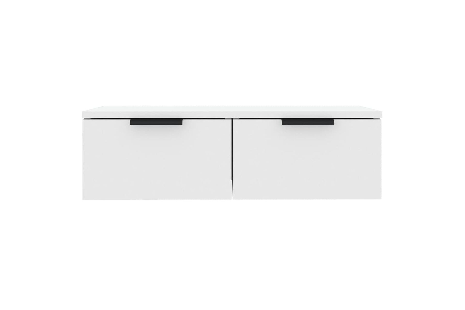 beBasic Seinäkaapit 2 kpl valkoinen 68x30x20 cm tekninen puu - Valkoinen - Talo & remontointi - Keittiö & kylpyhuone - Keittiö & kodinhoitohuone - Keittiön sisustus - Keittiöhylly
