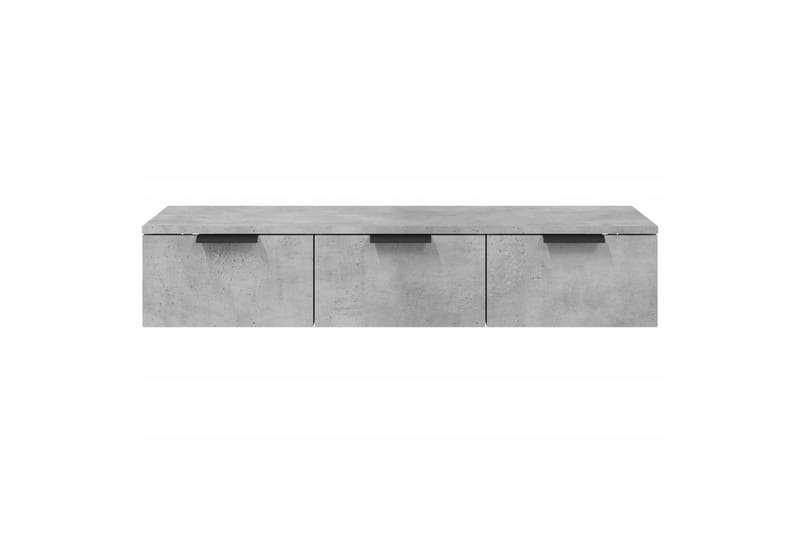 beBasic Seinäkaappi betoninharmaa 102x30x20 cm tekninen puu - Harmaa - Talo & remontointi - Keittiö & kylpyhuone - Keittiö & kodinhoitohuone - Keittiön sisustus - Keittiöhylly