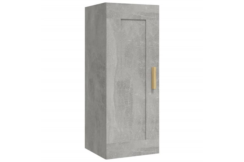 beBasic Seinäkaappi betoninharmaa 35x34x90 cm tekninen puu - Harmaa - Talo & remontointi - Keittiö & kylpyhuone - Keittiö & kodinhoitohuone - Keittiön sisustus - Keittiöhylly