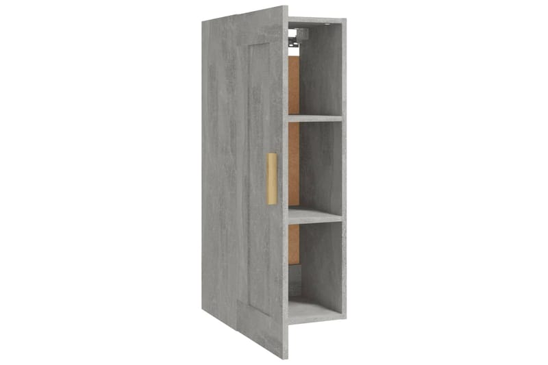 beBasic Seinäkaappi betoninharmaa 35x34x90 cm tekninen puu - Harmaa - Talo & remontointi - Keittiö & kylpyhuone - Keittiö & kodinhoitohuone - Keittiön sisustus - Keittiöhylly