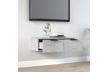 beBasic Seinäkaappi betoninharmaa 68x30x20 cm tekninen puu - Harmaa - Talo & remontointi - Keittiö & kylpyhuone - Keittiö & kodinhoitohuone - Keittiön sisustus - Keittiöhylly