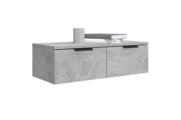 beBasic Seinäkaappi betoninharmaa 68x30x20 cm tekninen puu - Harmaa - Talo & remontointi - Keittiö & kylpyhuone - Keittiö & kodinhoitohuone - Keittiön sisustus - Keittiöhylly