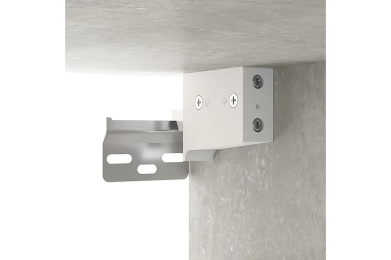 beBasic Seinäkaappi betoninharmaa 80x35x36,5 cm tekninen puu - Harmaa - Talo & remontointi - Keittiö & kylpyhuone - Keittiö & kodinhoitohuone - Keittiön sisustus - Keittiöhylly