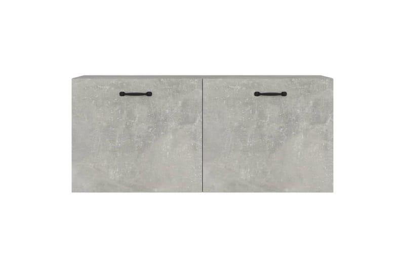 beBasic Seinäkaappi betoninharmaa 80x35x36,5 cm tekninen puu - Harmaa - Talo & remontointi - Keittiö & kylpyhuone - Keittiö & kodinhoitohuone - Keittiön sisustus - Keittiöhylly