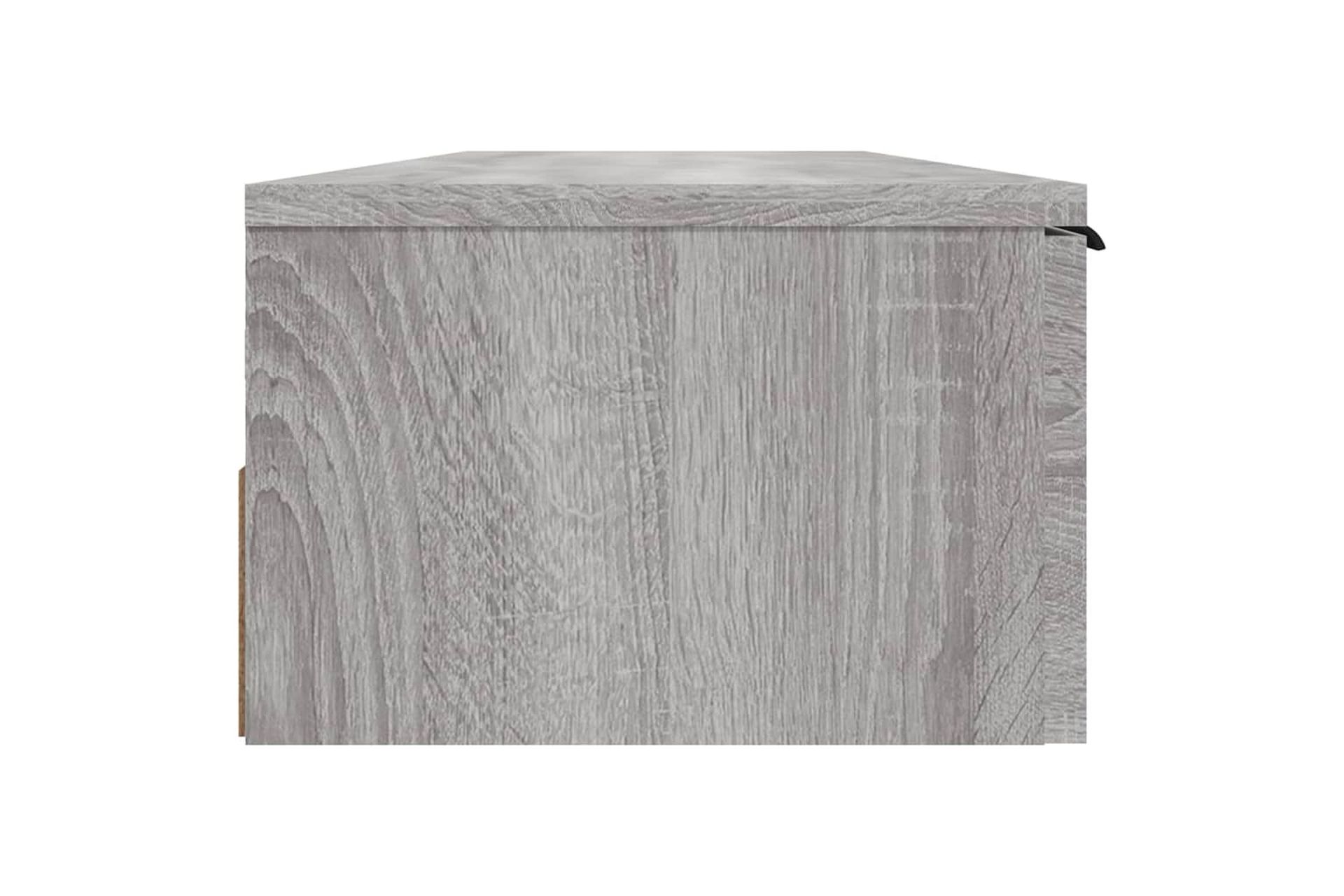 beBasic Seinäkaappi harmaa Sonoma 102x30x20 cm tekninen puu - Harmaa - Talo & remontointi - Keittiö & kylpyhuone - Keittiö & kodinhoitohuone - Keittiön sisustus - Keittiöhylly