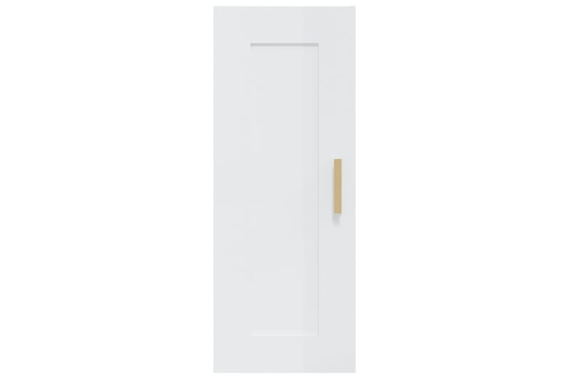 beBasic Seinäkaappi korkeakiilto valkoinen 35x34x90 cm tekninen puu - Valkoinen - Talo & remontointi - Keittiö & kylpyhuone - Keittiö & kodinhoitohuone - Keittiön sisustus - Keittiöhylly