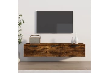 beBasic Seinäkaappi savutammi 102x30x20 cm tekninen puu - Ruskea - Talo & remontointi - Keittiö & kylpyhuone - Keittiö & kodinhoitohuone - Keittiön sisustus - Keittiöhylly