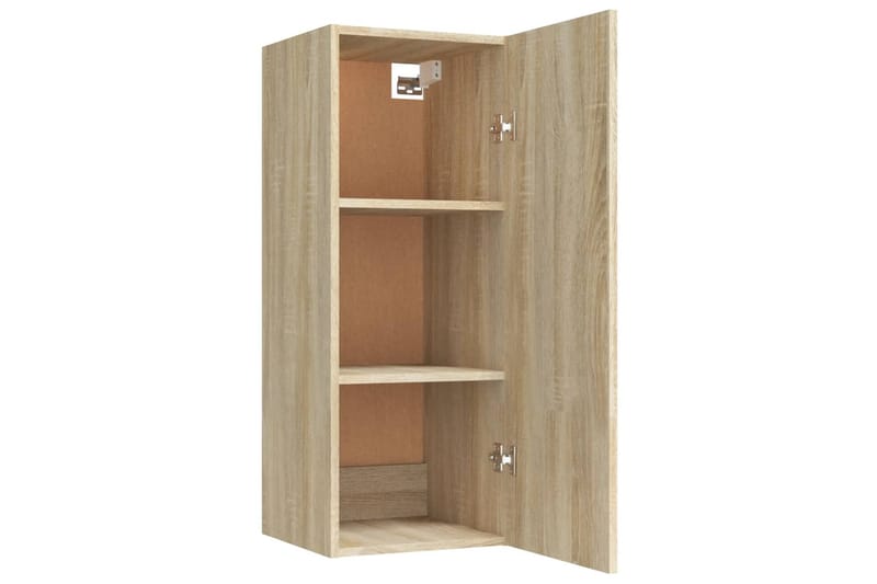 beBasic Seinäkaappi Sonoma-tammi 34,5x34x90 cm tekninen puu - Ruskea - Talo & remontointi - Keittiö & kylpyhuone - Keittiö & kodinhoitohuone - Keittiön sisustus - Keittiöhylly