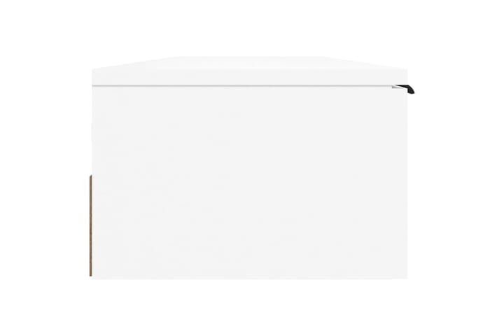 beBasic Seinäkaappi valkoinen 102x30x20 cm tekninen puu - Valkoinen - Seinähylly - Keittiöhylly - Hylly