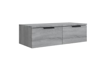 beBasic TV-seinäkaappi harmaa Sonoma 68x30x20 cm tekninen puu - Harmaa - Talo & remontointi - Keittiö & kylpyhuone - Keittiö & kodinhoitohuone - Keittiön sisustus - Keittiöhylly