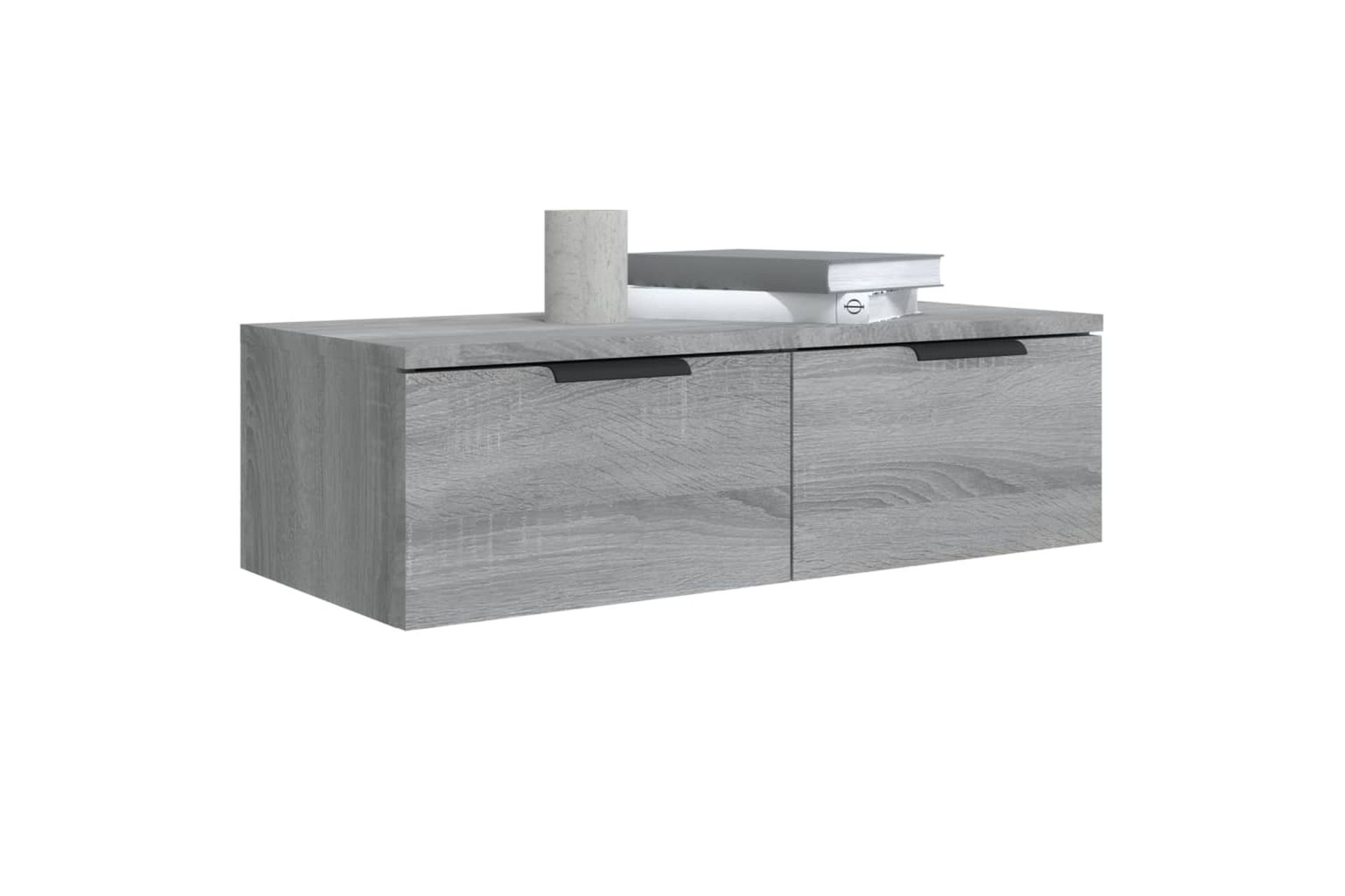beBasic TV-seinäkaappi harmaa Sonoma 68x30x20 cm tekninen puu - Harmaa - Talo & remontointi - Keittiö & kylpyhuone - Keittiö & kodinhoitohuone - Keittiön sisustus - Keittiöhylly