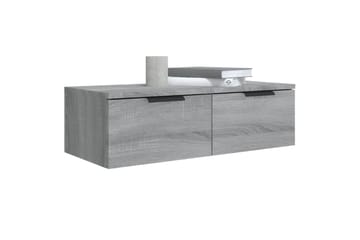 beBasic TV-seinäkaappi harmaa Sonoma 68x30x20 cm tekninen puu - Harmaa - Talo & remontointi - Keittiö & kylpyhuone - Keittiö & kodinhoitohuone - Keittiön sisustus - Keittiöhylly