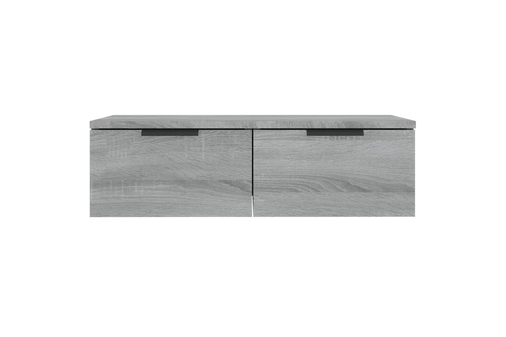 beBasic TV-seinäkaappi harmaa Sonoma 68x30x20 cm tekninen puu - Harmaa - Talo & remontointi - Keittiö & kylpyhuone - Keittiö & kodinhoitohuone - Keittiön sisustus - Keittiöhylly