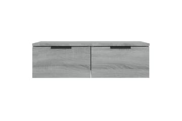 beBasic TV-seinäkaappi harmaa Sonoma 68x30x20 cm tekninen puu - Harmaa - Talo & remontointi - Keittiö & kylpyhuone - Keittiö & kodinhoitohuone - Keittiön sisustus - Keittiöhylly