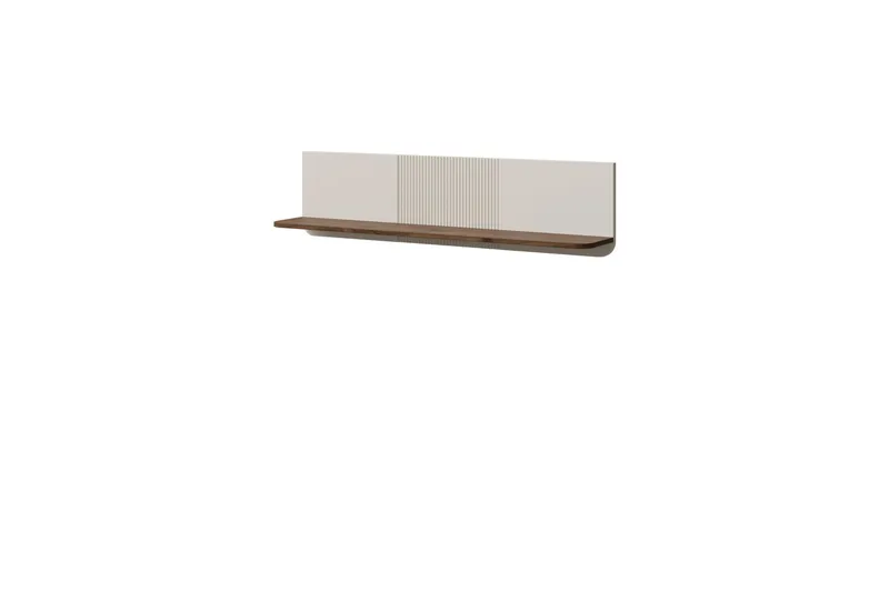 Cucina Seinähylly 120x22 cm, Beige/Ruskea