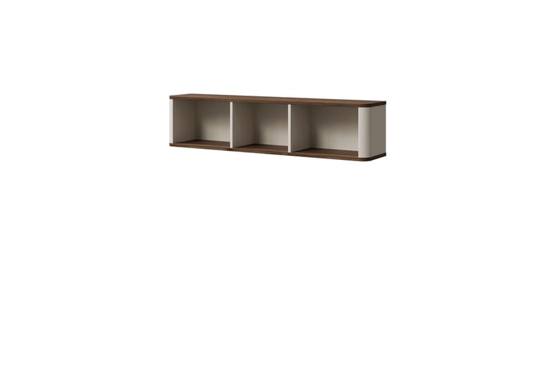 Cucina Seinähylly 130x25 cm, Musta