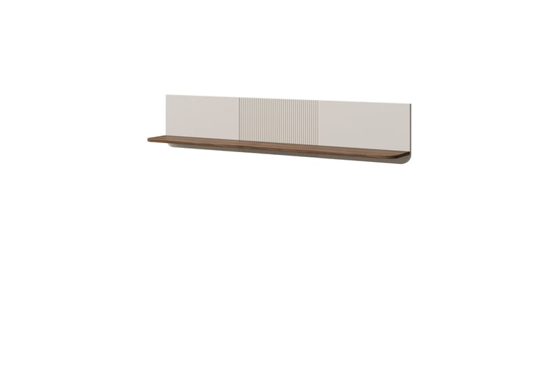 Cucina Seinähylly 150x22 cm, Beige/Ruskea