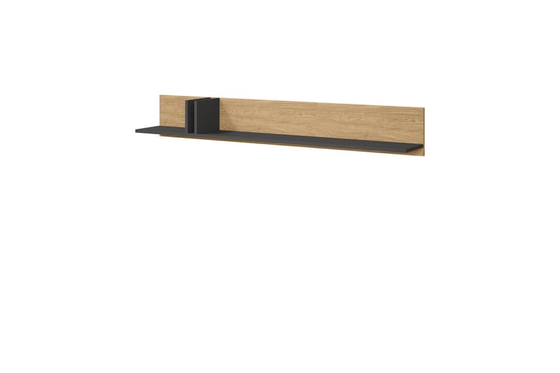 Farshian Seinähylly 150x22 cm - Harmaa/Ruskea - Talo & remontointi - Keittiö & kylpyhuone - Keittiö & kodinhoitohuone - Keittiön sisustus - Keittiöhylly