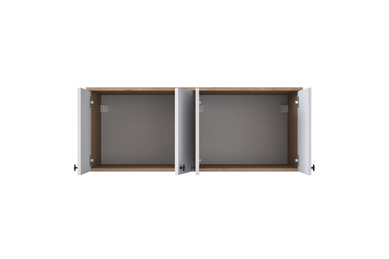 Frostine Yläkaappi - Pähkinäpuu/Valkoinen - Talo & remontointi - Keittiö & kylpyhuone - Keittiö & kodinhoitohuone - Keittiön sisustus - Keittiökaappi